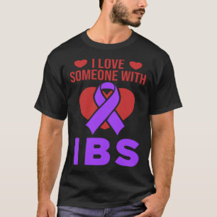 I Liebe Jemand mit IBS Reizbarem Darmsyndrom S T-Shirt