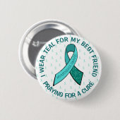 I Liebe Jemand mit Myasthenia Gravis Button (Vorne & Hinten)