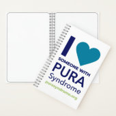 I LIEBE Jemand mit PURA Softcover-Notebook Notizblock (Innen)