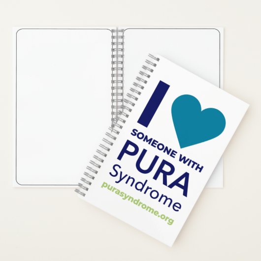 I LIEBE Jemand mit PURA Softcover-Notebook Notizblock (Innen)