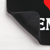 I Liebe Jemen Mousepad (Ecke)