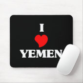 I Liebe Jemen Mousepad (Mit Mouse)