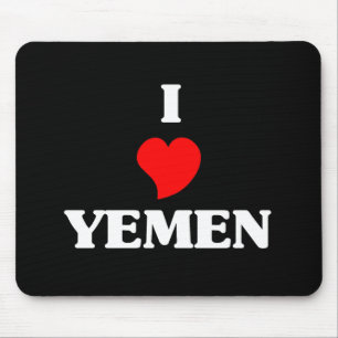 I Liebe Jemen Mousepad