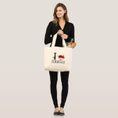 I Liebe Jerboas Tragetaschen (Vorderseite (Model))