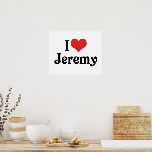I Liebe Jeremy Poster (Küche)