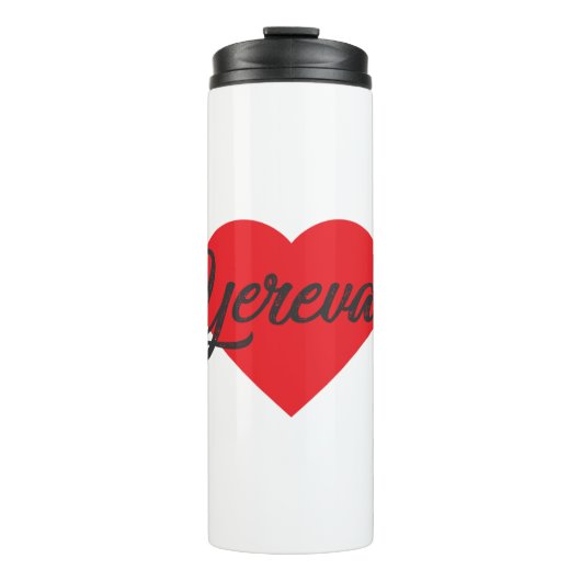 I Liebe Jerewan - Armenien Thermosbecher (Vorderseite)