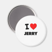 I Liebe Jerry Magnet (Vorderseite/Rückseite)