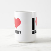 I Liebe Jersey City Kaffeetasse (Mittel)