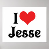 I Liebe Jesse Poster (Vorne)