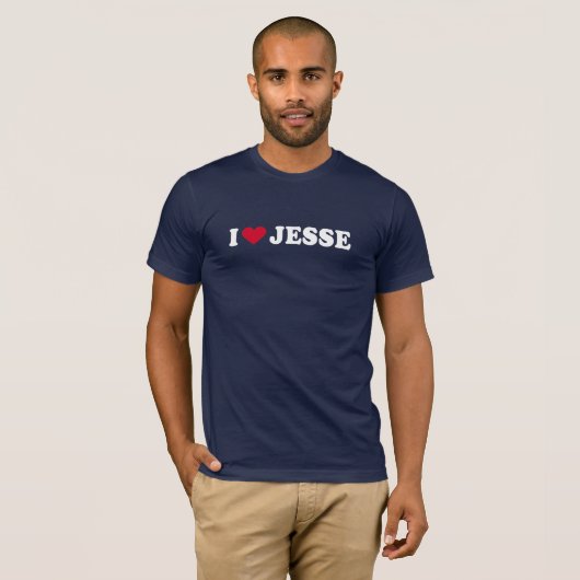 I LIEBE JESSE T-Shirt (Vorne ganz)