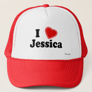 I Liebe Jessica Truckerkappe