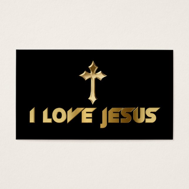 I Liebe Jesus (Vorderseite)