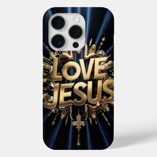 I Liebe Jesus #14 Case-Mate iPhone Hülle (Rückseite)