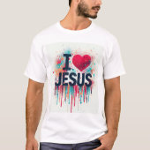 I Liebe Jesus #2 T-Shirt (Vorderseite)