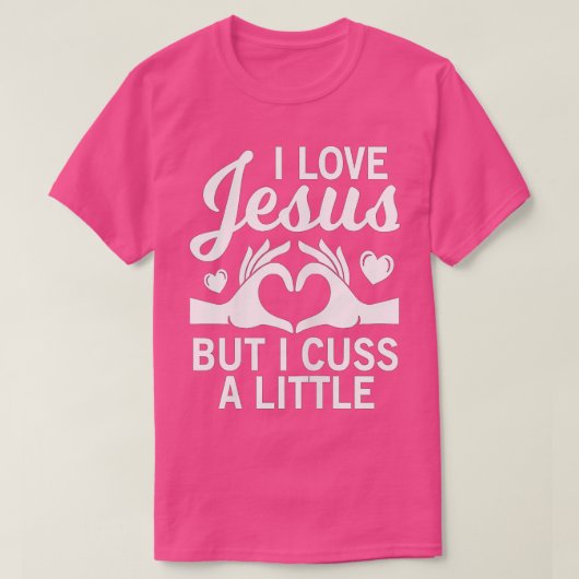 I Liebe jesus, aber ich habe ein wenig für den rel T-Shirt (Design vorne)