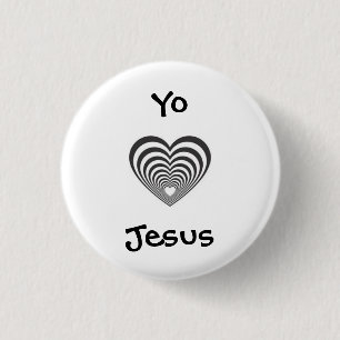I Liebe Jesus auf spanisch Button