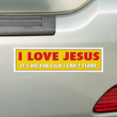 I Liebe Jesus Autoaufkleber (Auf Auto)