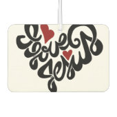 I Liebe Jesus Autolufterfrischer (Vorderseite)