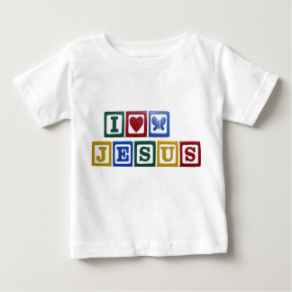 I Liebe Jesus Baby T-shirt
