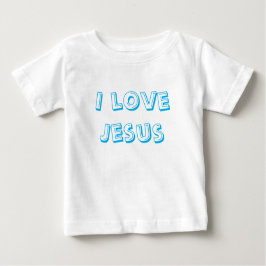I Liebe Jesus Baby T-shirt