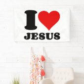 I Liebe Jesus Banner (Insitu)