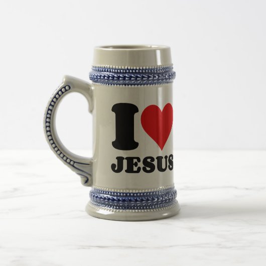 I LIEBE JESUS BIERGLAS (Links)