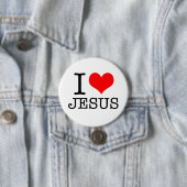 I Liebe Jesus Button (Beispiel)