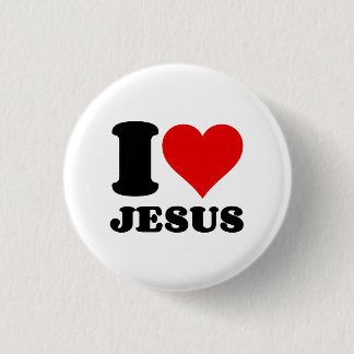 i Liebe jesus Button