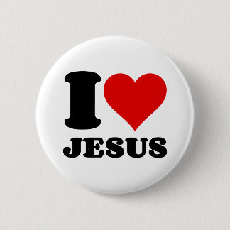 i Liebe jesus Button