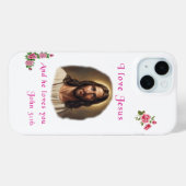 I Liebe Jesus Case-Mate iPhone Hülle (Rückseite (Horizontal))