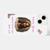 I Liebe Jesus Case-Mate iPhone Hülle (Rückseite (Horizontal))