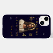 I Liebe Jesus Case-Mate iPhone Hülle (Rückseite (Horizontal))