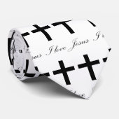 I Liebe Jesus Christlich Krawatte (Gerollt)
