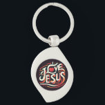 I Liebe Jesus Christlich Schlüsselanhänger<br><div class="desc">Trage deinen Glauben mit dir, wo immer du hingehst mit diesem wunderschön gestalteten Schlüsselanhänger "I Liebe Jesus". Mit einem kühnen und lebendigen "I Liebe Jesus"-Design auf der einen Seite, ist dieser Schlüsselanhänger perfekt für jeden, der stolz auf seinen Christlichen Glauben ist. Die künstlerische Typografie und die herzerwärmende Botschaft machen diesen...</div>