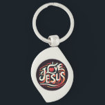 I Liebe Jesus Christlich Schlüsselanhänger<br><div class="desc">Trage deinen Glauben mit dir, wo immer du hingehst mit diesem wunderschön gestalteten Schlüsselanhänger "I Liebe Jesus". Mit einem kühnen und lebendigen "I Liebe Jesus"-Design auf der einen Seite, ist dieser Schlüsselanhänger perfekt für jeden, der stolz auf seinen Christlichen Glauben ist. Die künstlerische Typografie und die herzerwärmende Botschaft machen diesen...</div>
