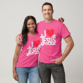 I Liebe Jesus Christlich T-Shirt (Unisex)