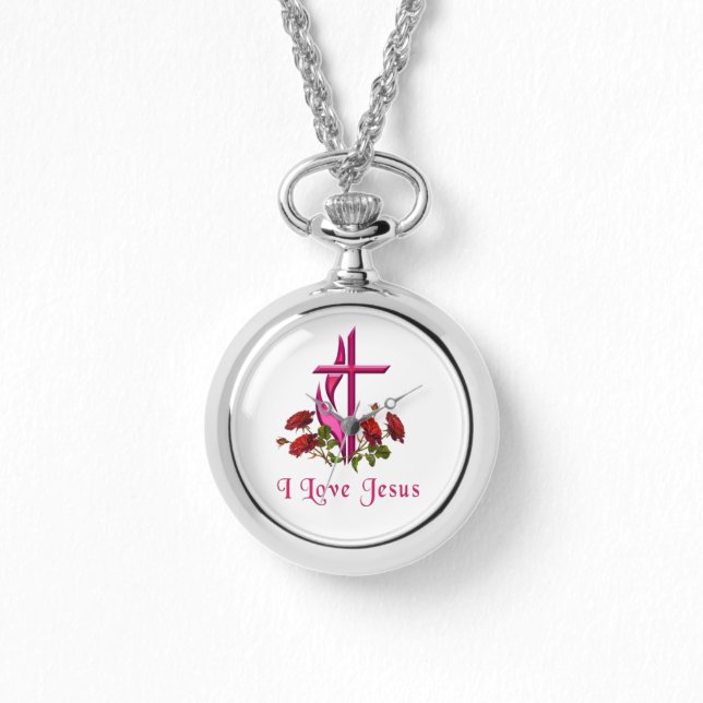 I Liebe Jesus Christlich Uhren (Vorderseite)
