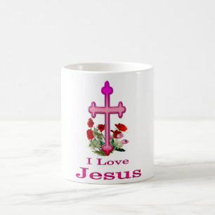 I Liebe Jesus Design 2 Kaffeetasse