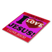 I Liebe Jesus! Fliese (Seite)