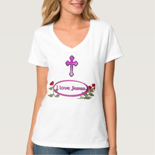 I Liebe Jesus Frauenkleidung T-Shirt