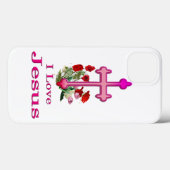 I Liebe Jesus Gaben Case-Mate iPhone Hülle (Rückseite (Horizontal))