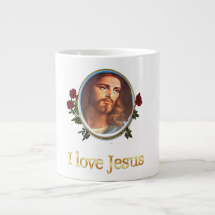 I Liebe Jesus Gaben Jumbo-Tasse