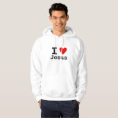 I Liebe Jesus Hoodie (Vorne ganz)
