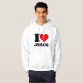 i Liebe jesus Hoodie (Vorne ganz)