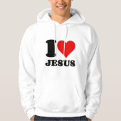 i Liebe jesus Hoodie (Vorderseite)