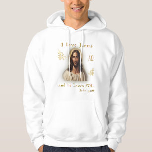 I Liebe Jesus Hoodie