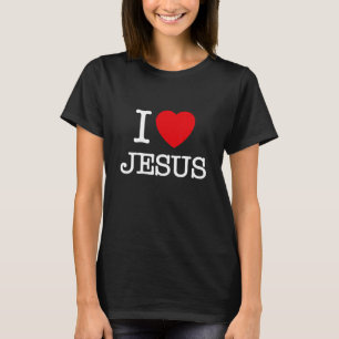 I Liebe Jesus Illustration Graphic Cool Designs T-Shirt