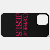 I Liebe Jesus & Kaffee Case-Mate iPhone Hülle (Rückseite / Rechts)
