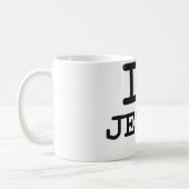 I Liebe Jesus Kaffeetasse (Links)