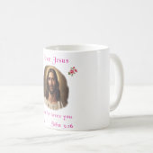 I Liebe Jesus Kaffeetasse (VorderseiteRechts)